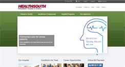 Desktop Screenshot of healthsouthvineland.com